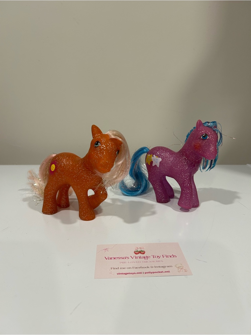 Vintage My Little Pony G1: Mail Order Sparkle Ponies (2)